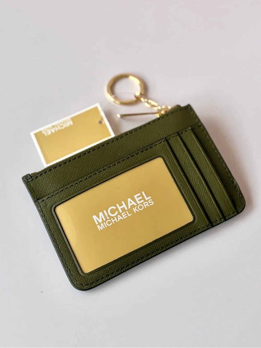 Michael Kors Duffle Card Case Coin Pouch Small Wallet